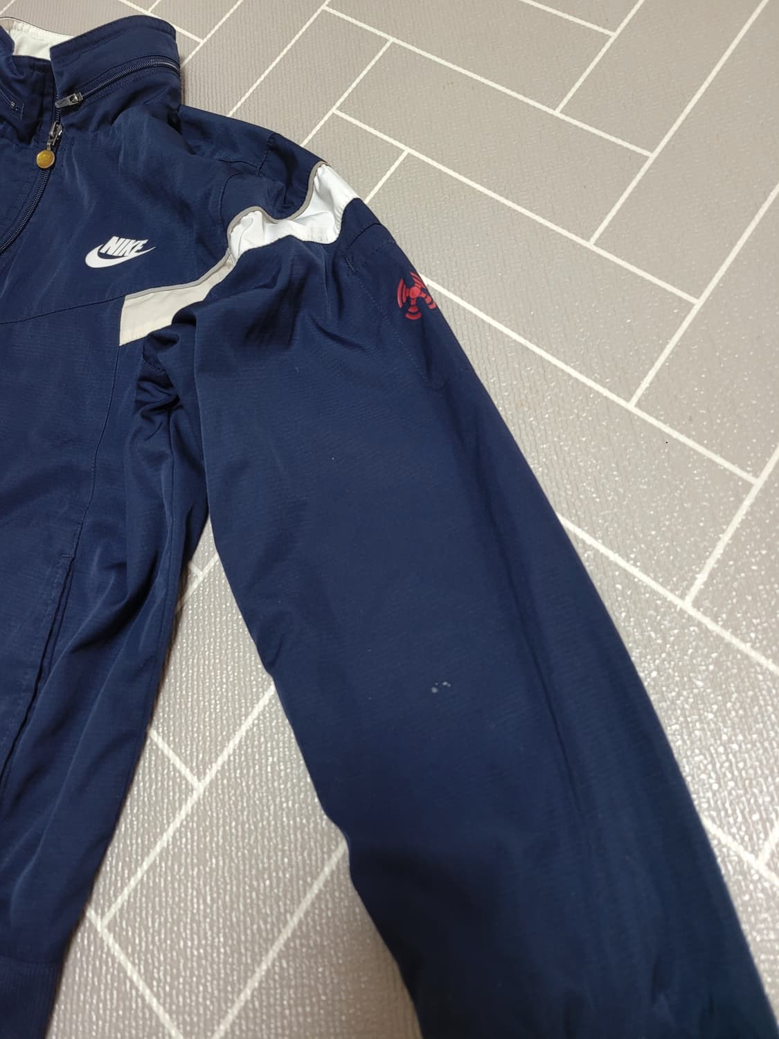 나이키 올드스쿨 배색 트랙 자켓 S 상품이미지7