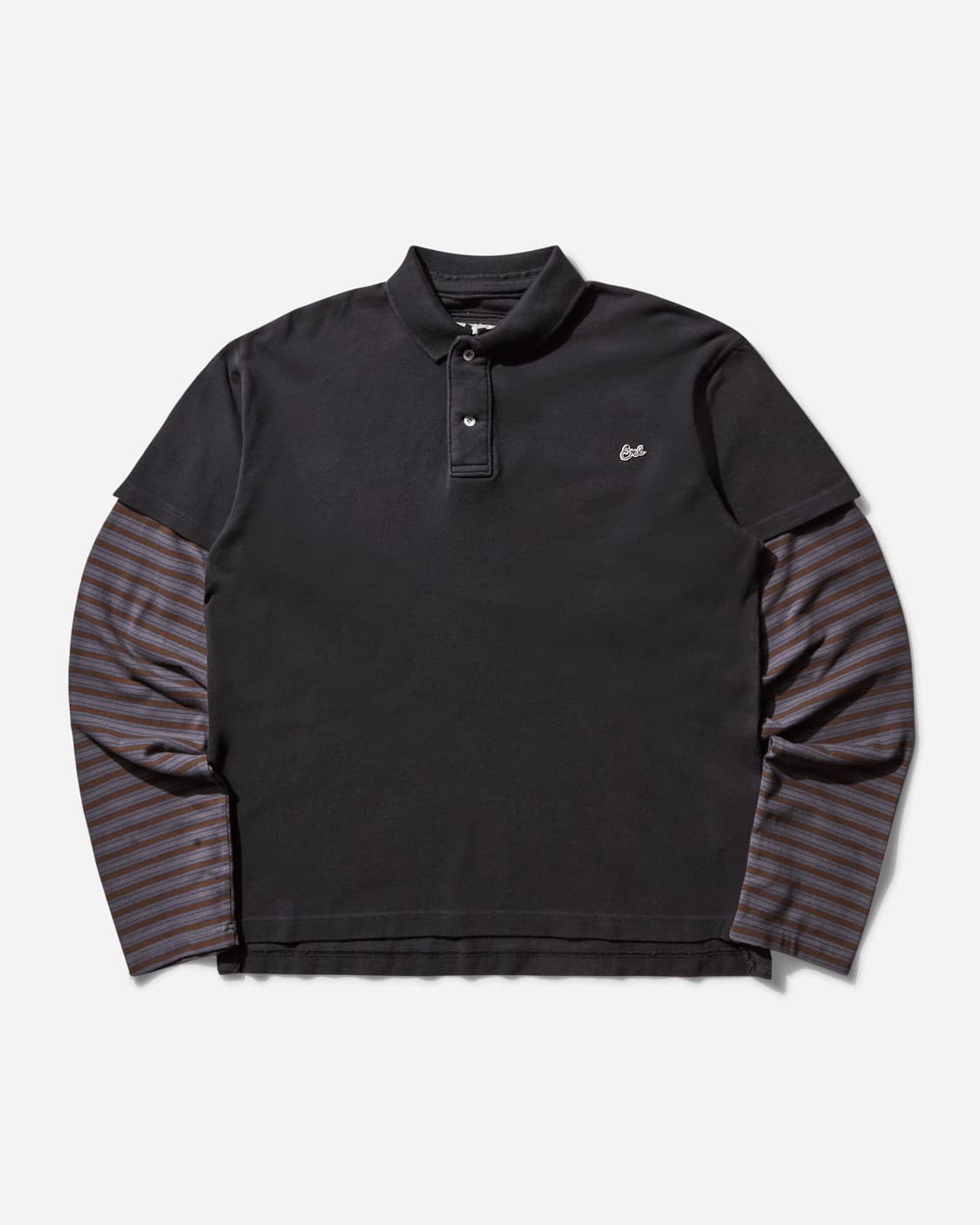 Erl 더블 슬리브 폴로 티셔츠 s 상품이미지1