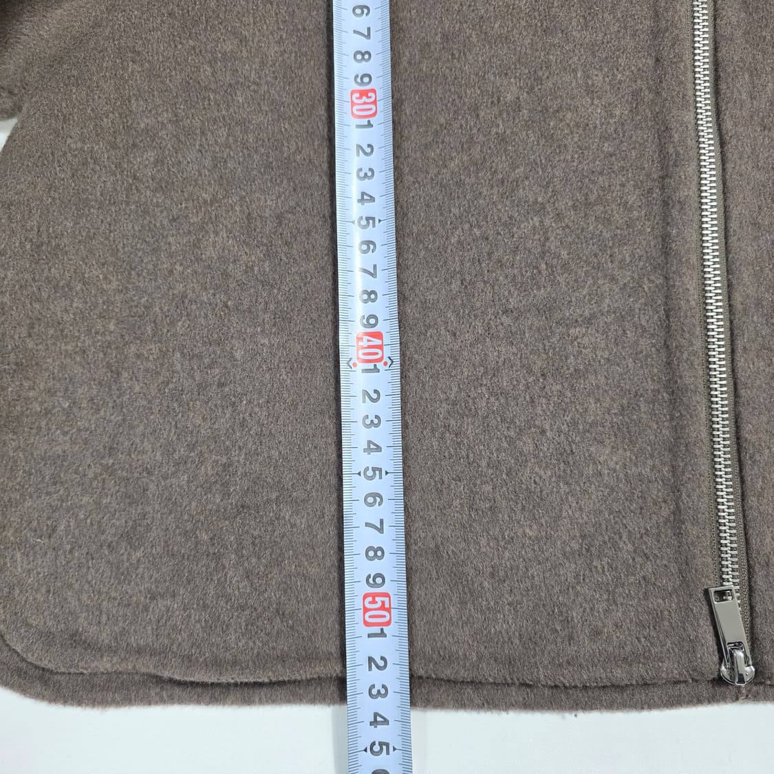 1771 자라(ZARA) 울 혼방 스탠드넥 하이넥 집업 자켓 XS (84 상품이미지5