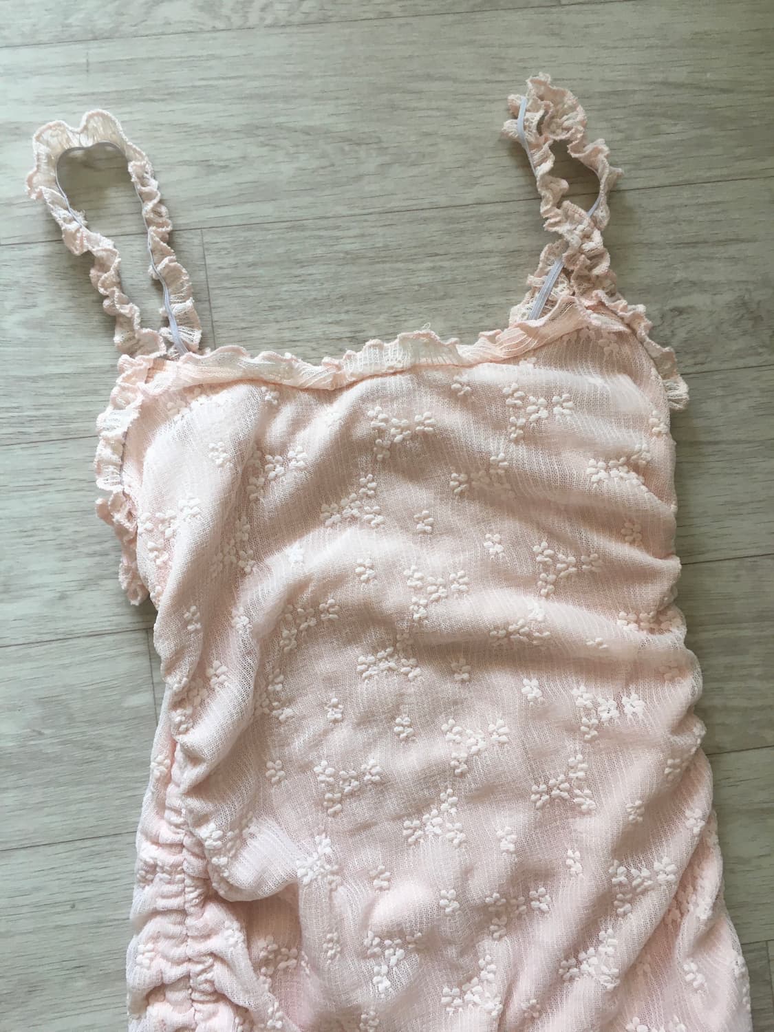 핀터깔 베이피핑크 레이스 원피스 상품이미지7