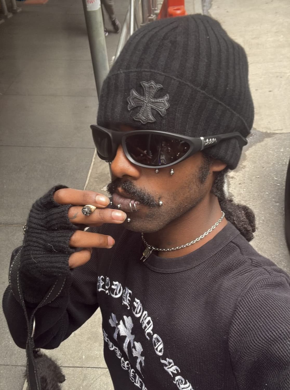 크롬하츠 spreader wrap 선글라스 매트블랙 상품이미지2