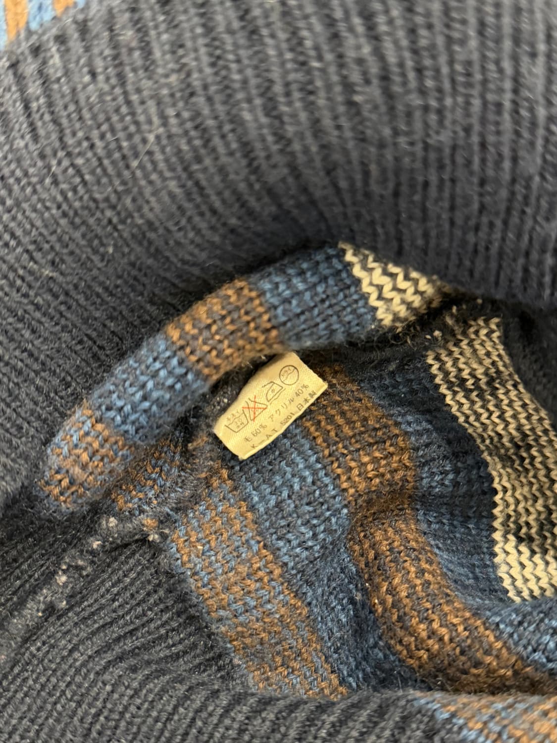 Mr.Casque 빈티지 울 니트 (made in Japan) 상품이미지9