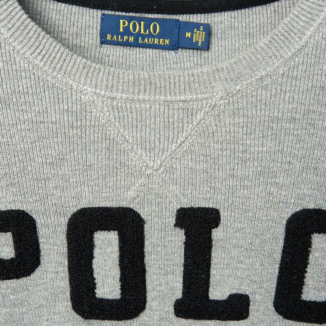 [M] 폴로 랄프로렌 1967 애슬레틱 져지 니트 스웻셔츠 그레이  상품이미지2