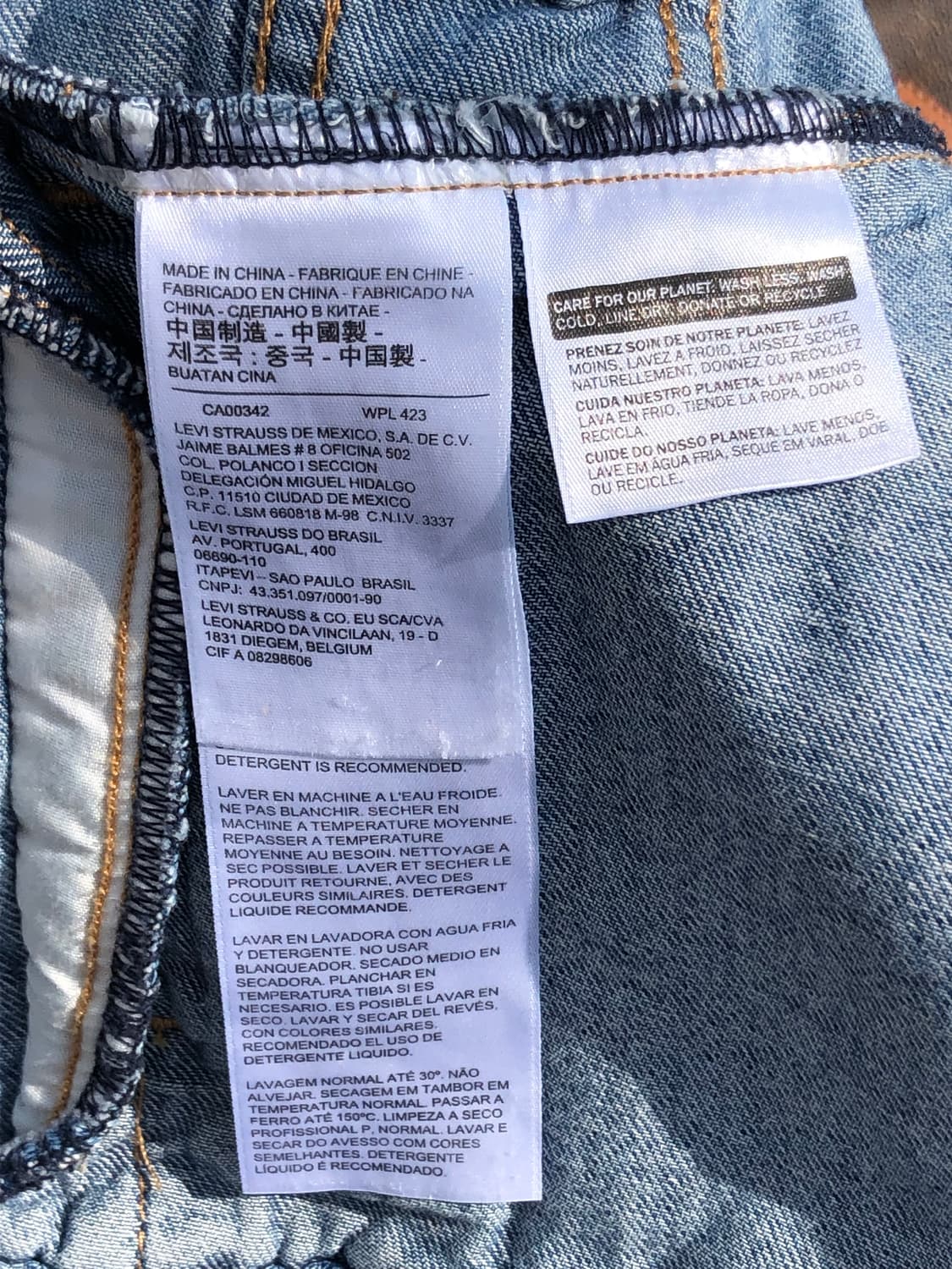 리바이스 3세대 데님 트러커 자켓 상품이미지4