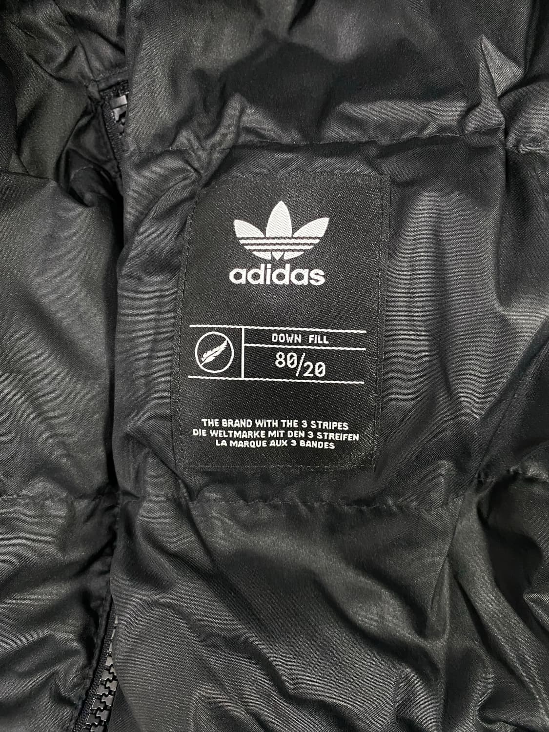 아디다스 아노락 패딩 하프집업 다운 자켓 4XL 상품이미지6