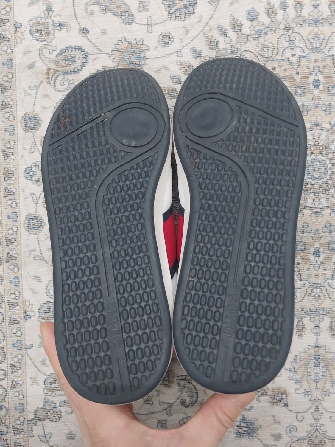 POLO 폴로 화이트 스니커즈 UK3 (230-235mm) 상품이미지8