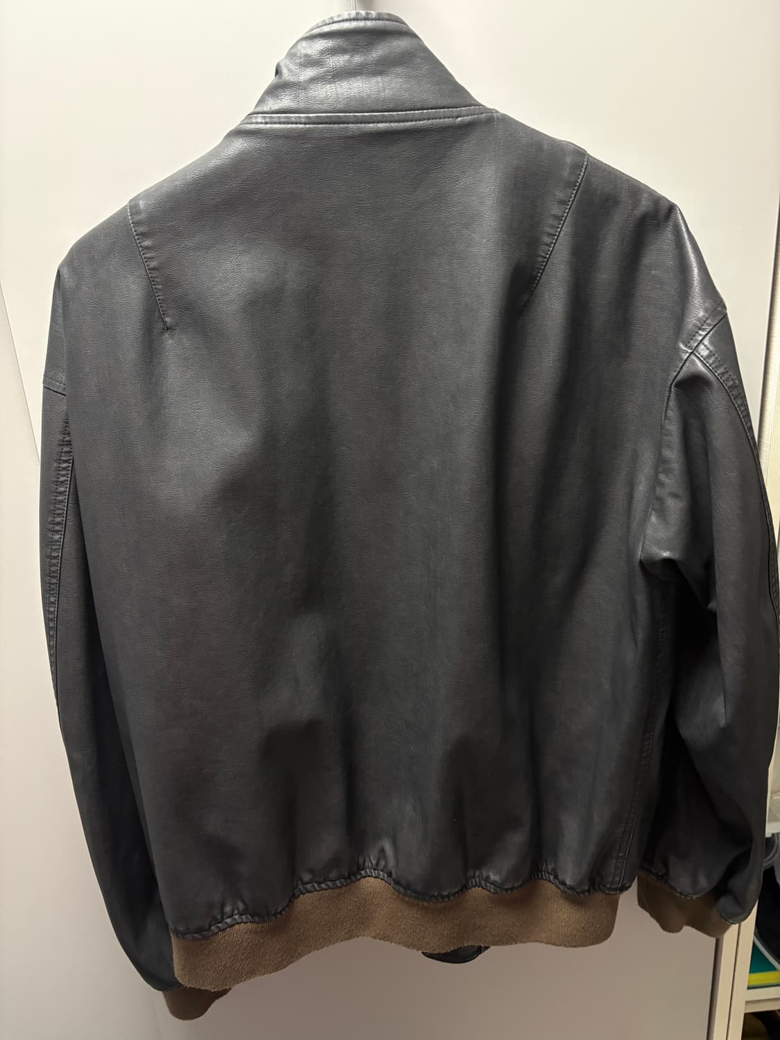 파르티멘토 레더 헤링턴 자켓 상품이미지3