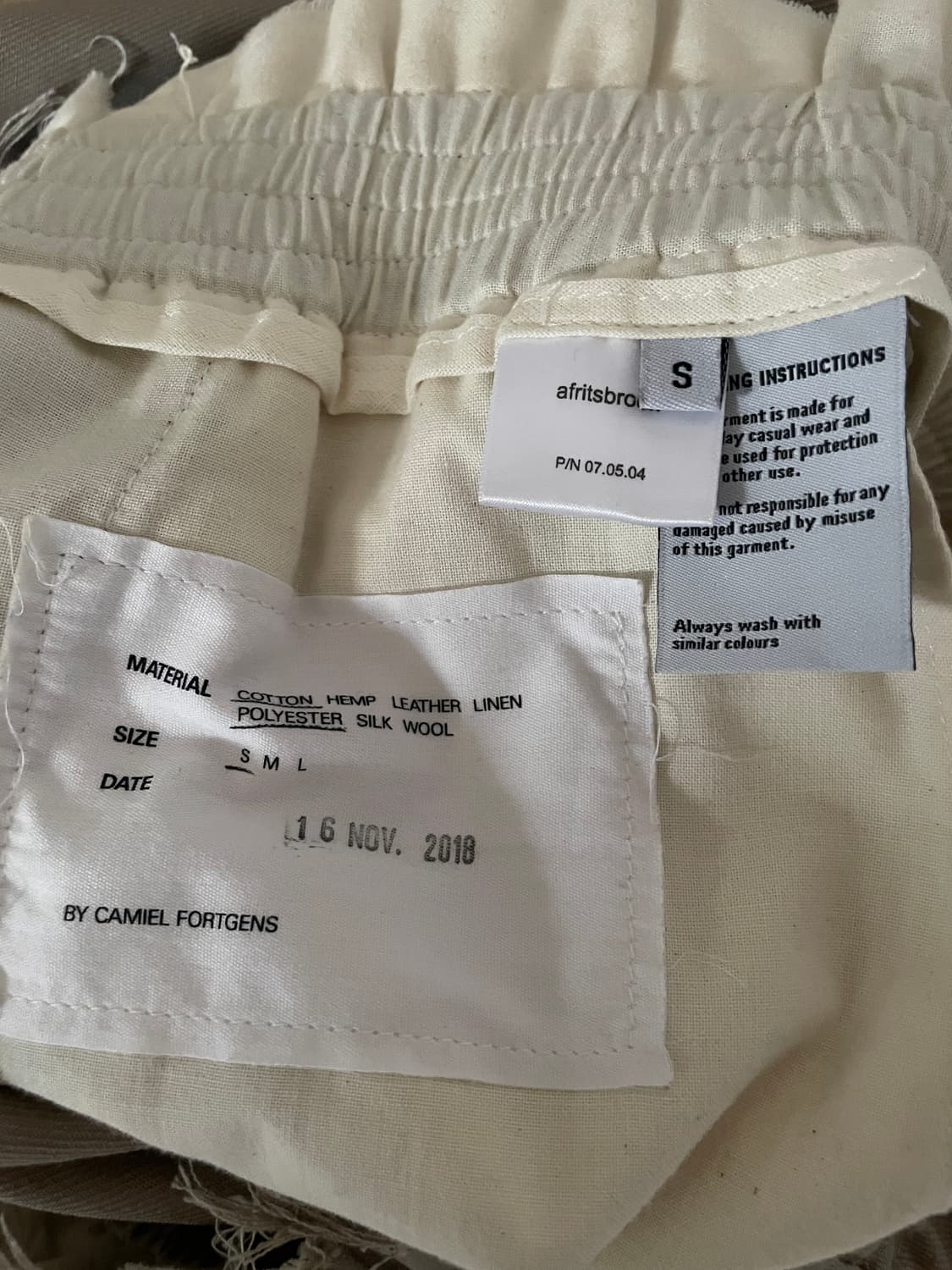 카미엘포트젠스 2-way 그랜마 그랜파 팬츠 상품이미지5