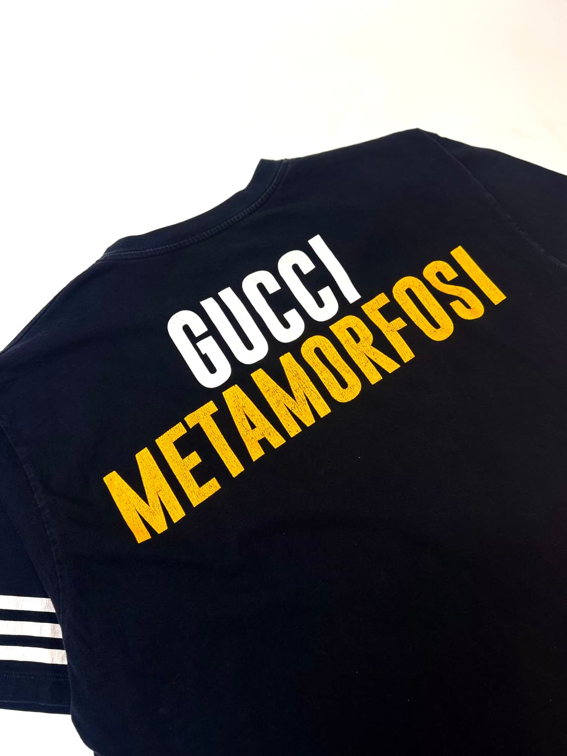 Gucci x Adidas 구찌 x 아디다스 로고 프린팅 반팔 티셔츠 상품이미지6