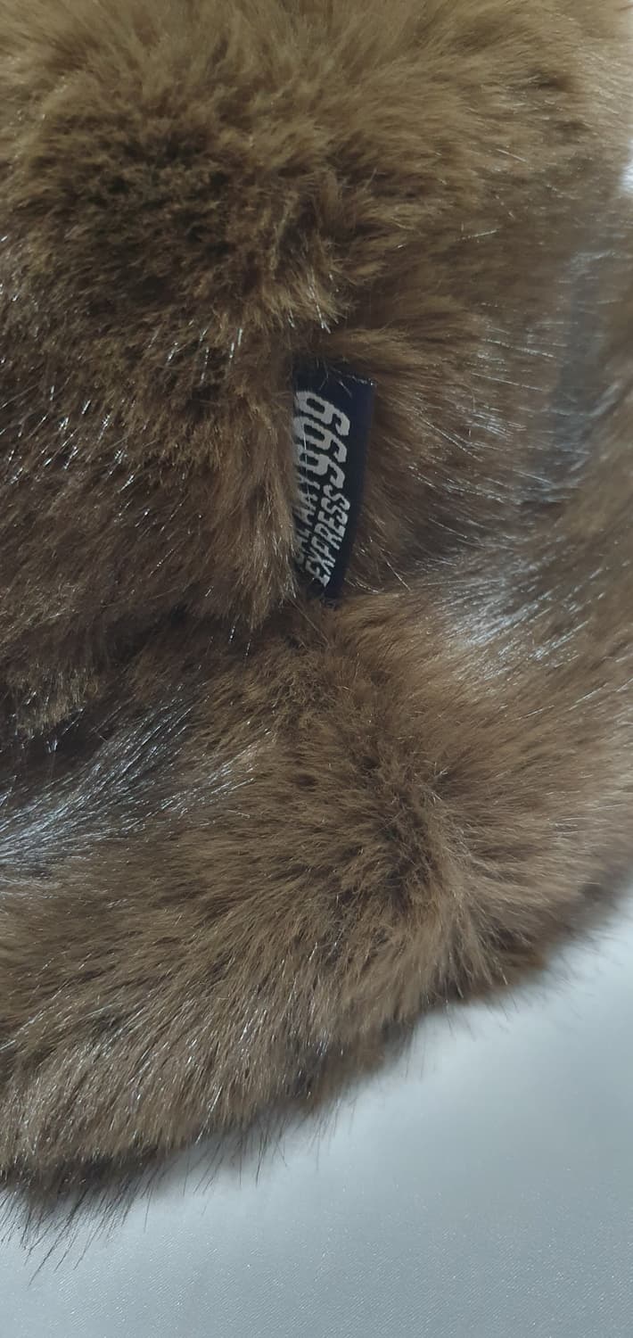 브라운 LCDC 엘씨디씨티엠 은하철도999 메텔 퍼 털 벙거지 모자 상품이미지7