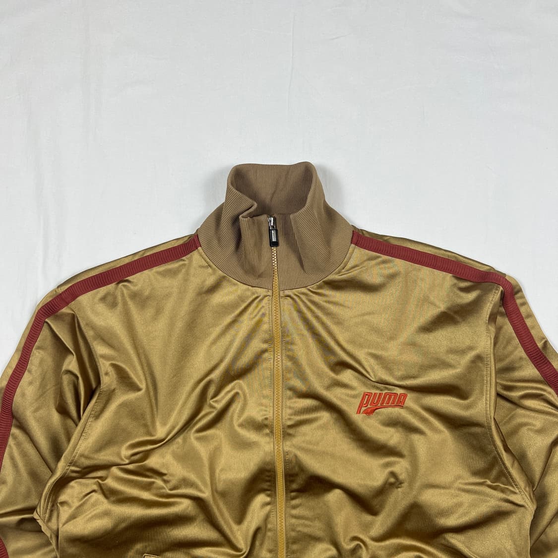 90‘s 푸마 puma 로고 집업 저지 트랙자켓 상품이미지2
