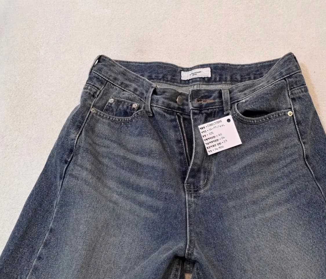 COMELYJEAN 와이드 청바지 상품이미지4