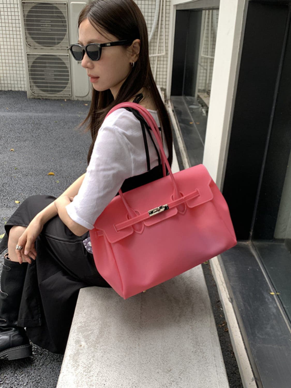 고퀄TPU소재🍒 젤리버킨 젤리백 상품이미지2