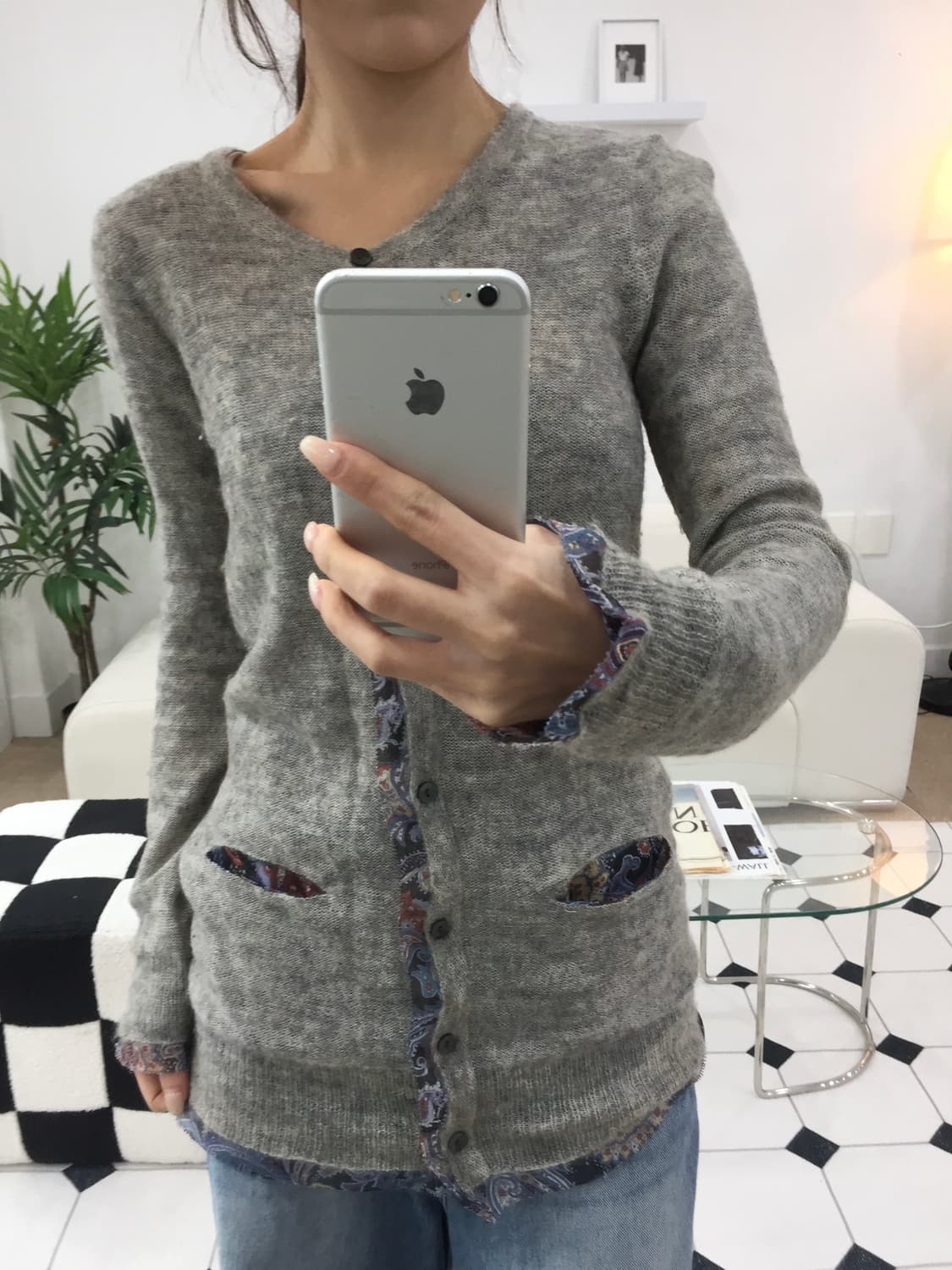 레이어드 가디건 상품이미지7