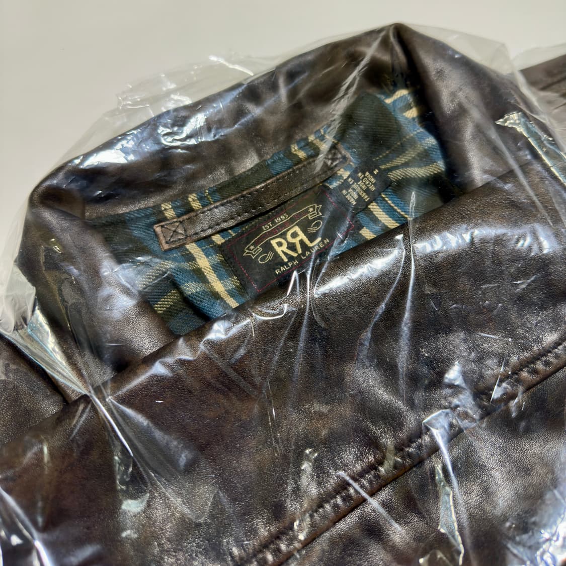 RRL 더블알엘 뉴스보이 레더자켓 M사이즈 신품 상품이미지2