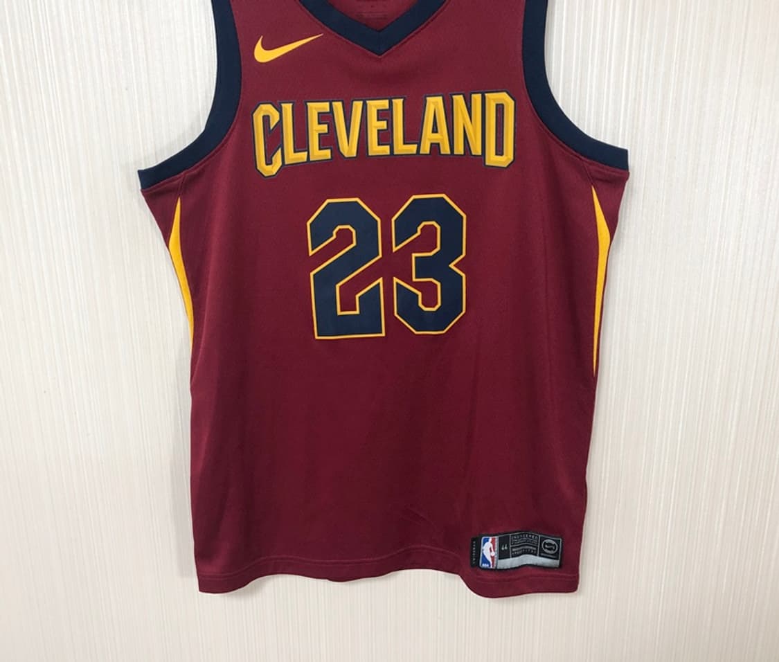 NBA 나이키 클리블랜드캐벌리어스 스윙맨유니폼 M(100) #23  상품이미지3