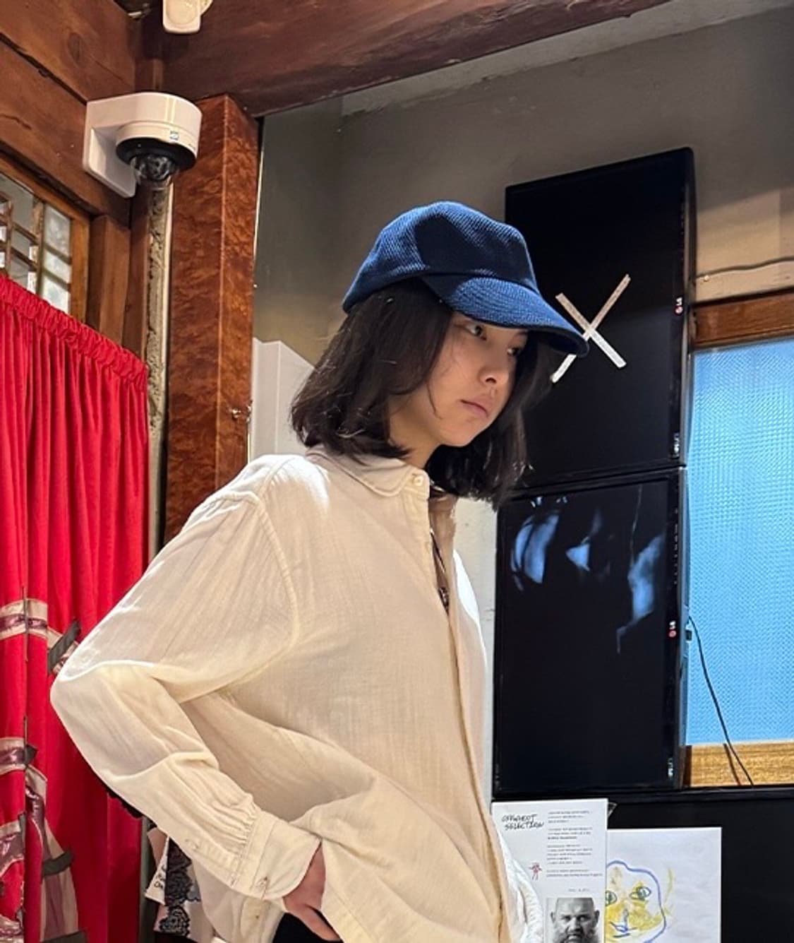 Blue Blue Japan Pure Indigo Sasiko Cap 상품이미지7