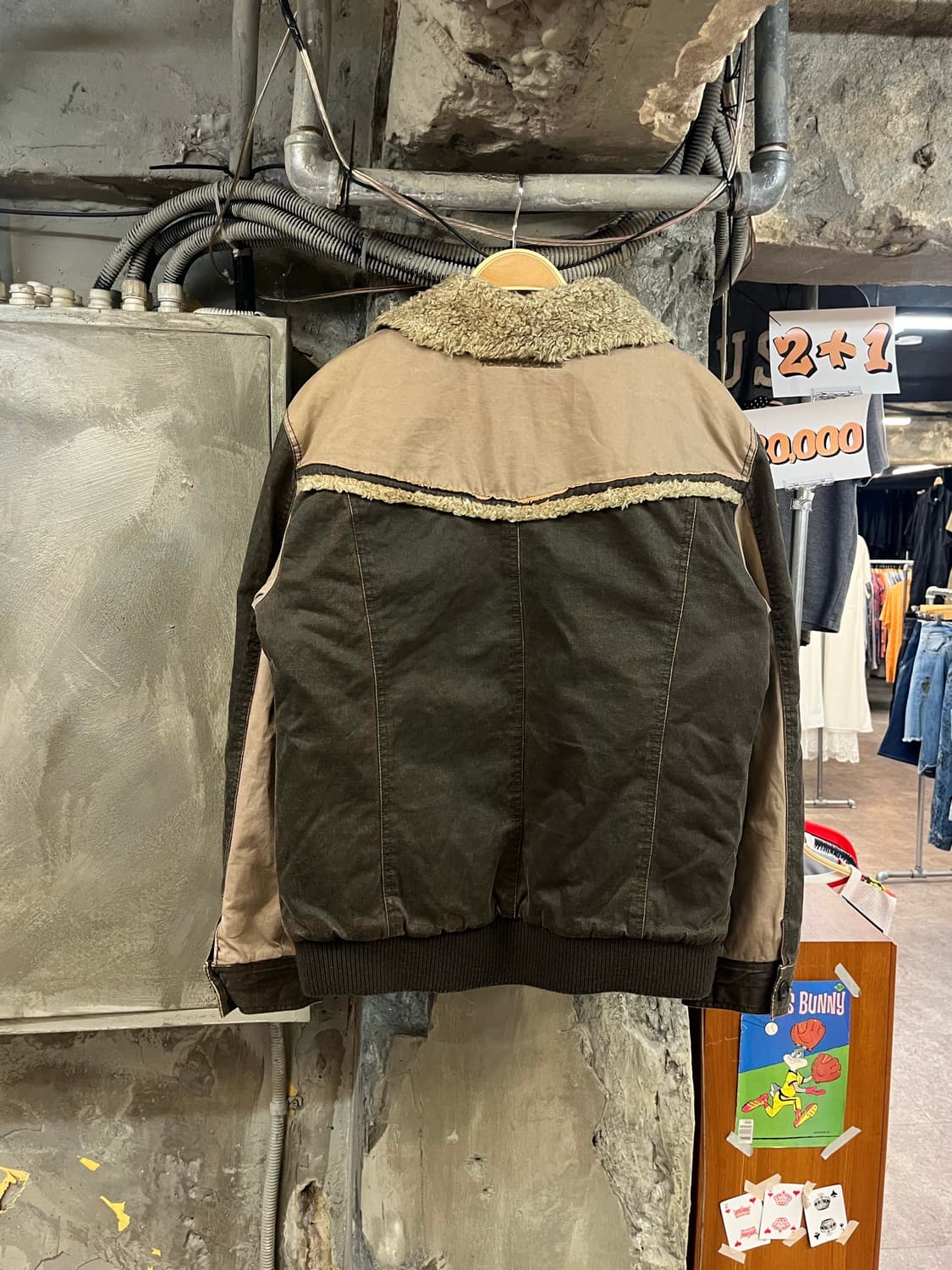 톰보이진스 퍼카라 자켓 브라운 100 #csz3989 상품이미지2