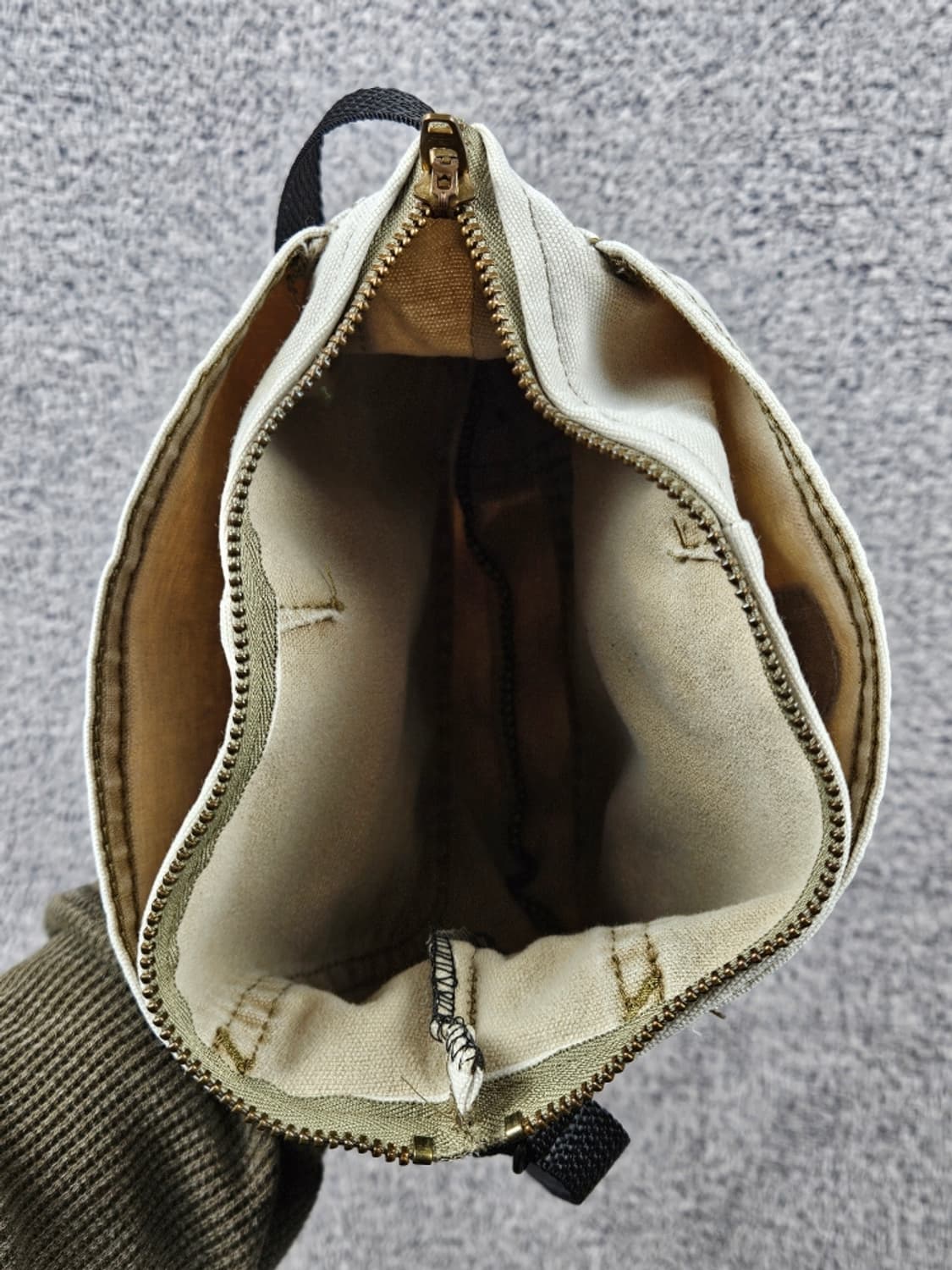 칼하트 핸드메이드 팬츠 리워크 커스텀 크로스백 (22X20)/ 11104 상품이미지8