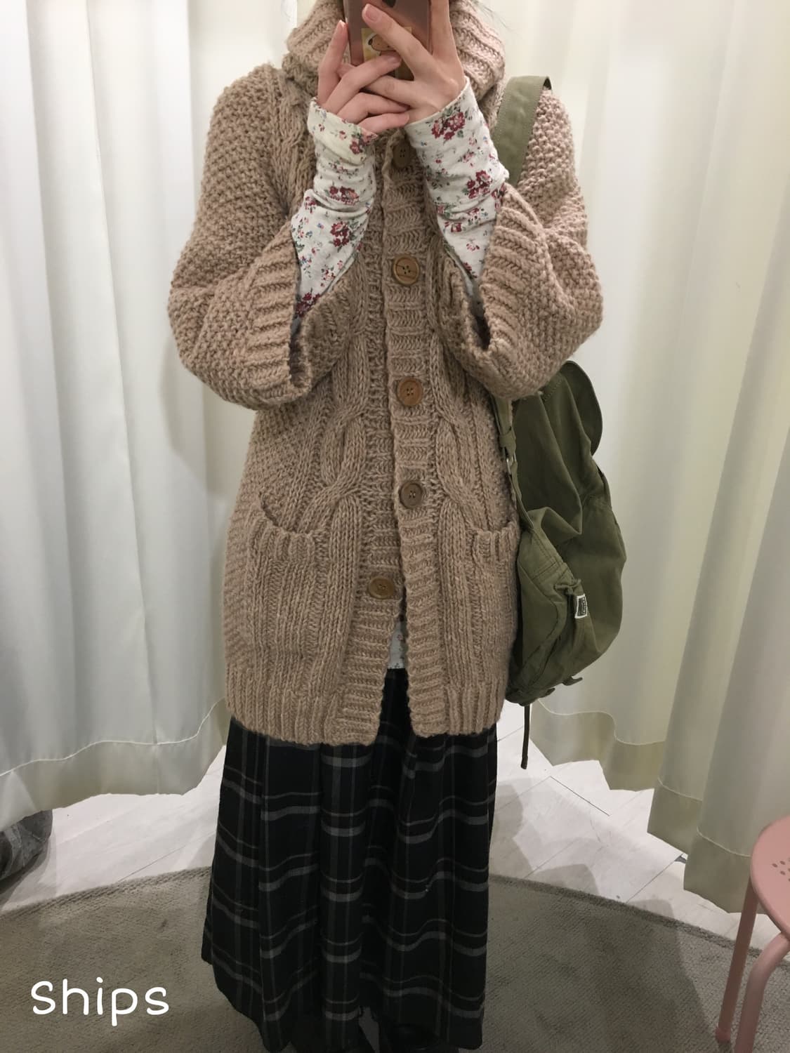 ships shawl collar cardigan 상품이미지1