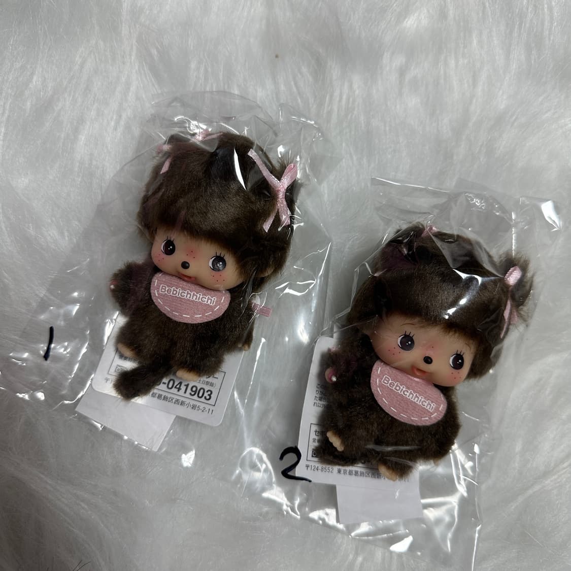 몬치치 베비치치 대두 구버전 여아 키링 상품이미지1
