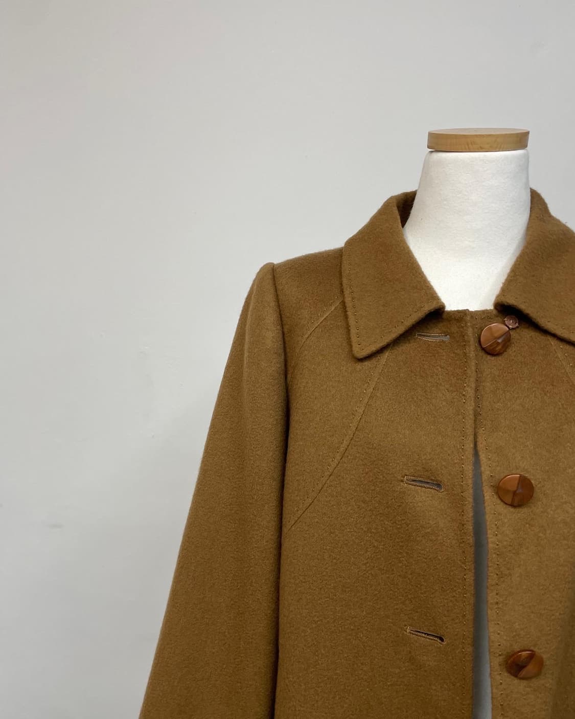 빈티지 캐시미어 코트 상품이미지8