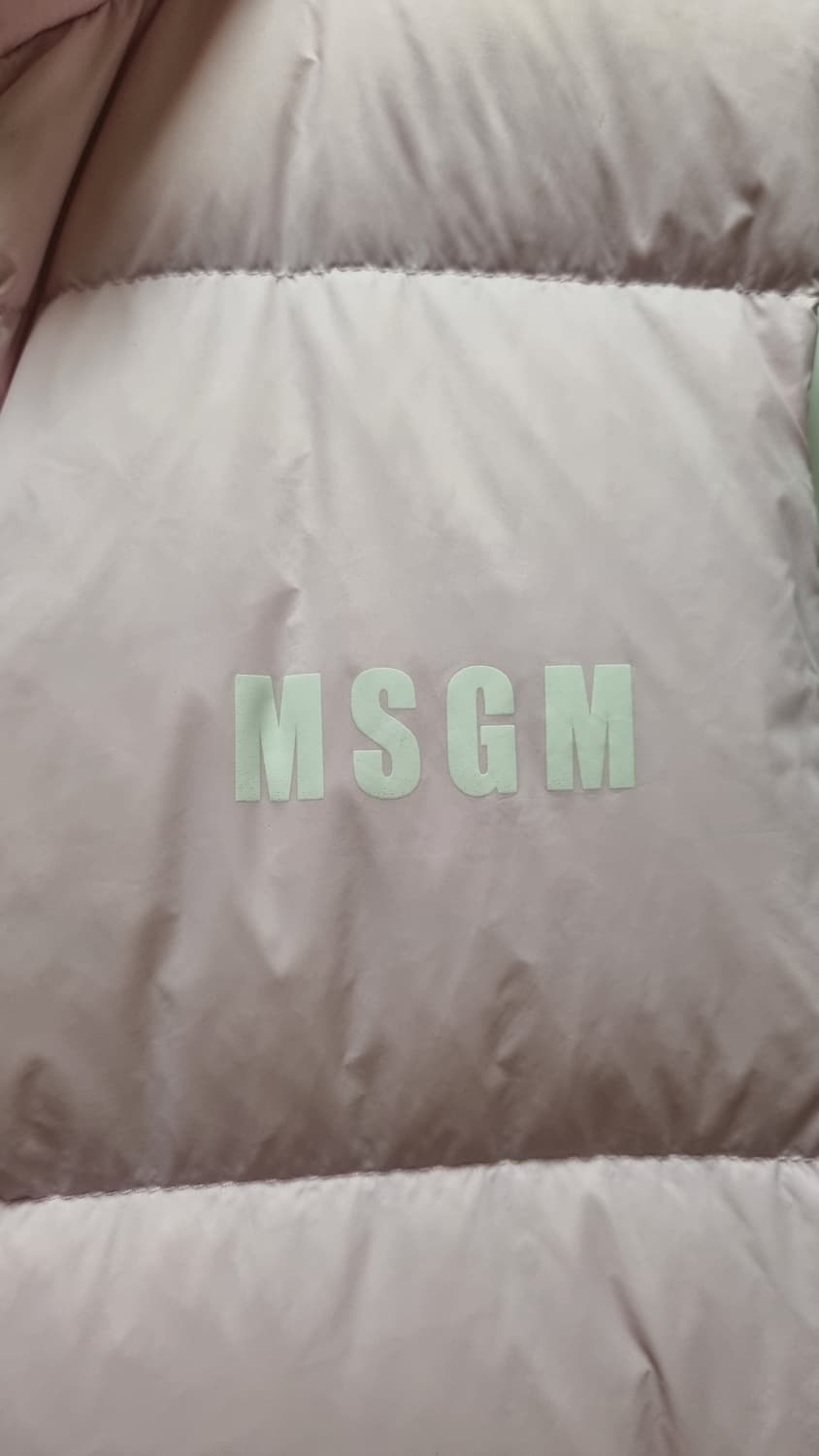 Msgm 롱 패딩조끼 상품이미지4