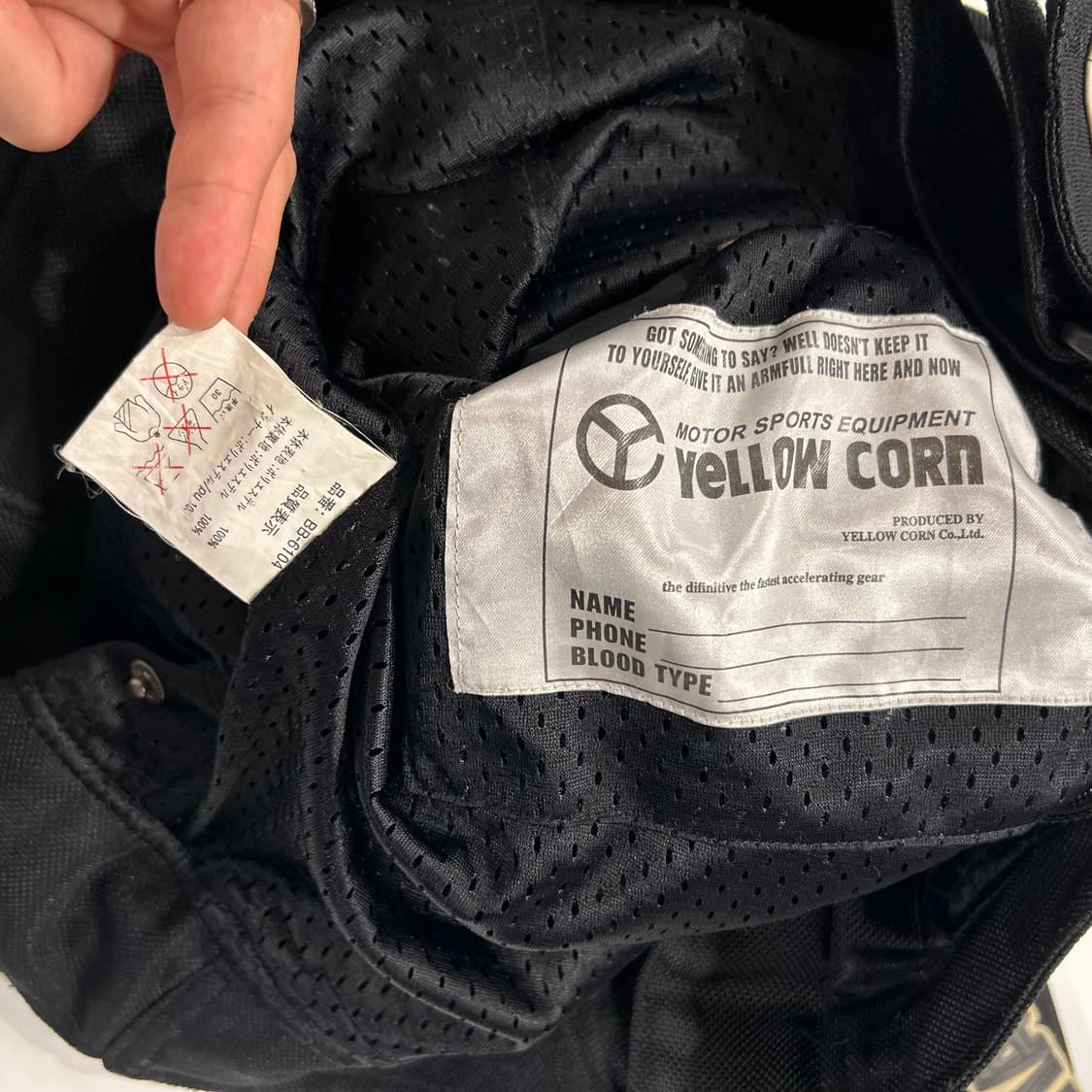 옐로우콘 레이싱 바이크 집업 자켓 패치 상품이미지8