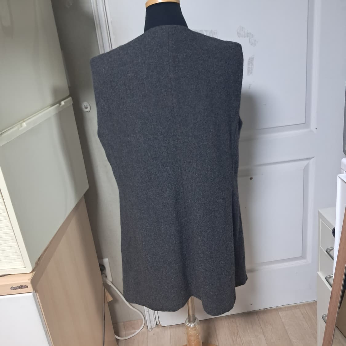 파비아나필라피 양털 롱베스트 퍼조끼 L(55~77) 상품이미지4