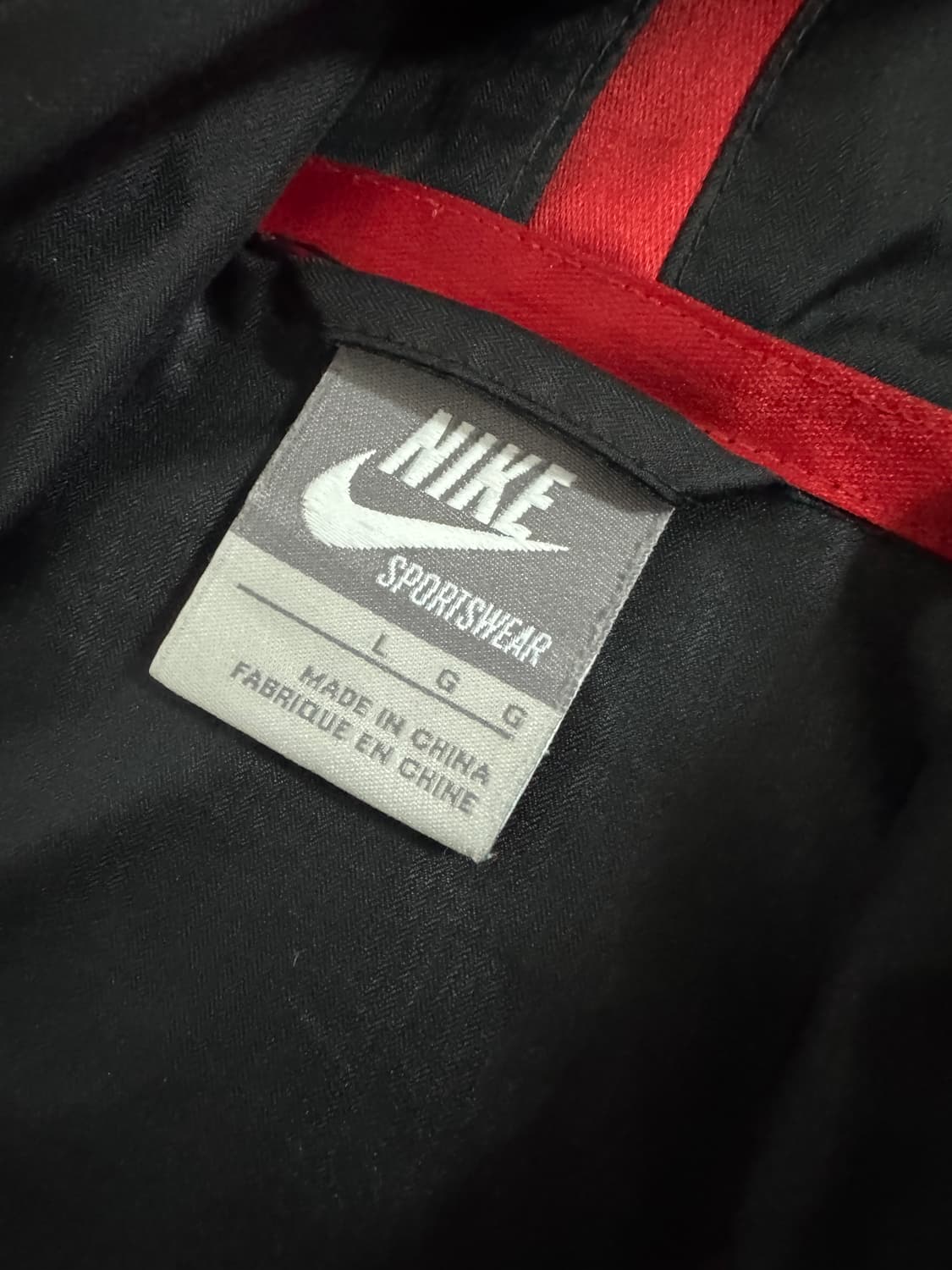 여성 나이키 올드스쿨 스포츠웨어 후드 바람막이 상품이미지3