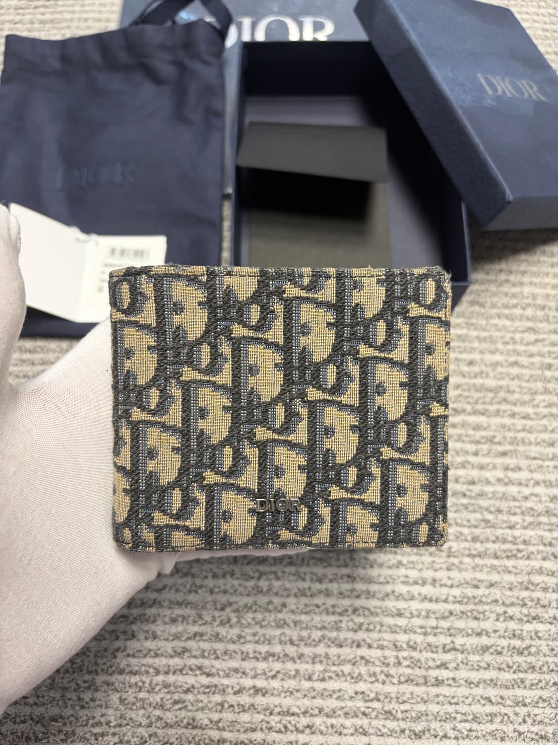 디올 오블리크 반지갑 상품이미지2