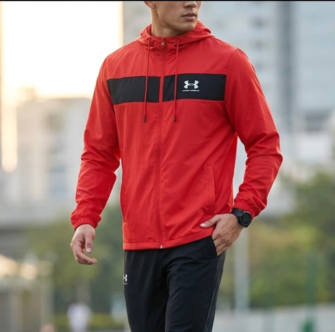 [95]언더아머 스포츠스타일 윈드브레이커 상품이미지1