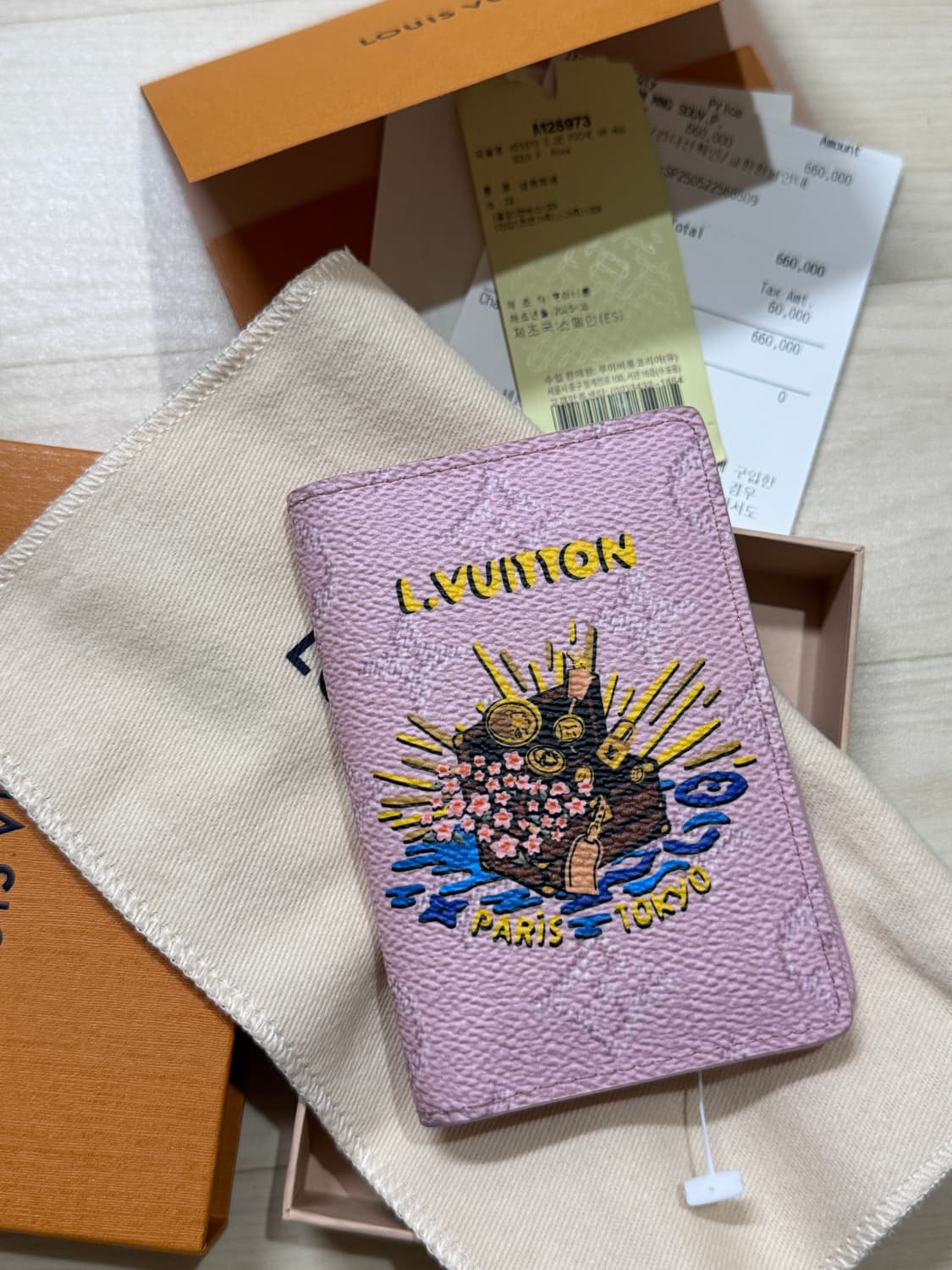 루이비통 포켓 오거나이저 핑크 상품이미지2