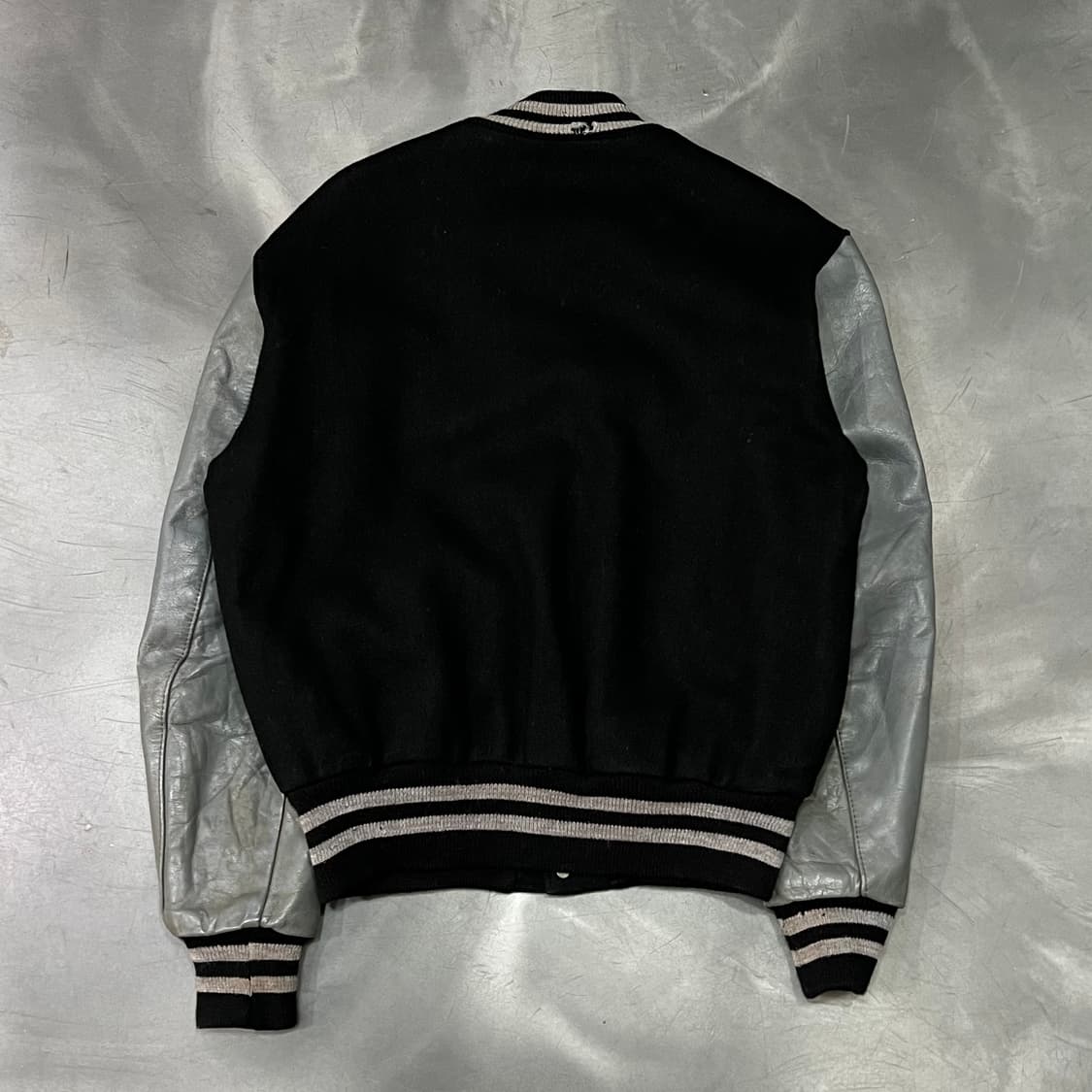  USA 드롱 레더 바시티 자켓 y14566 상품이미지2