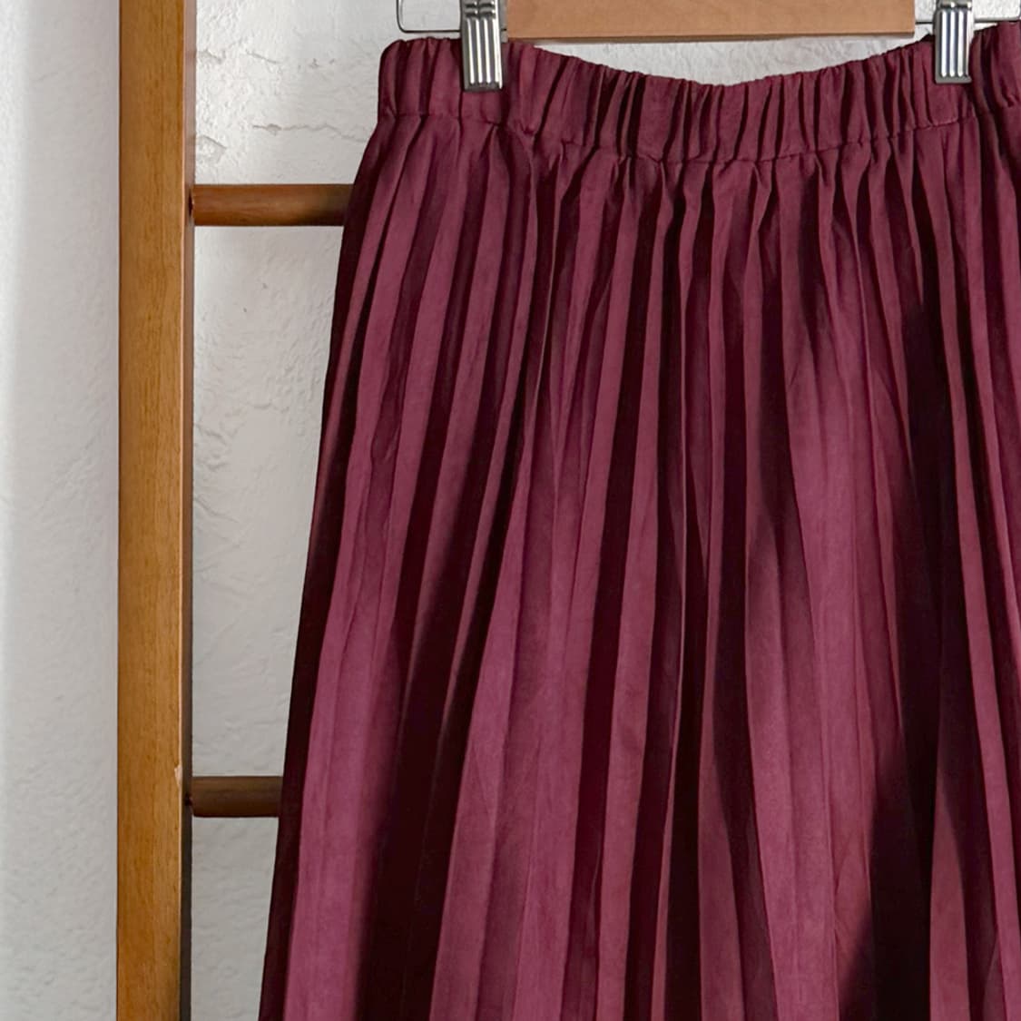 보르도 초원 바람 스커트 상품이미지2