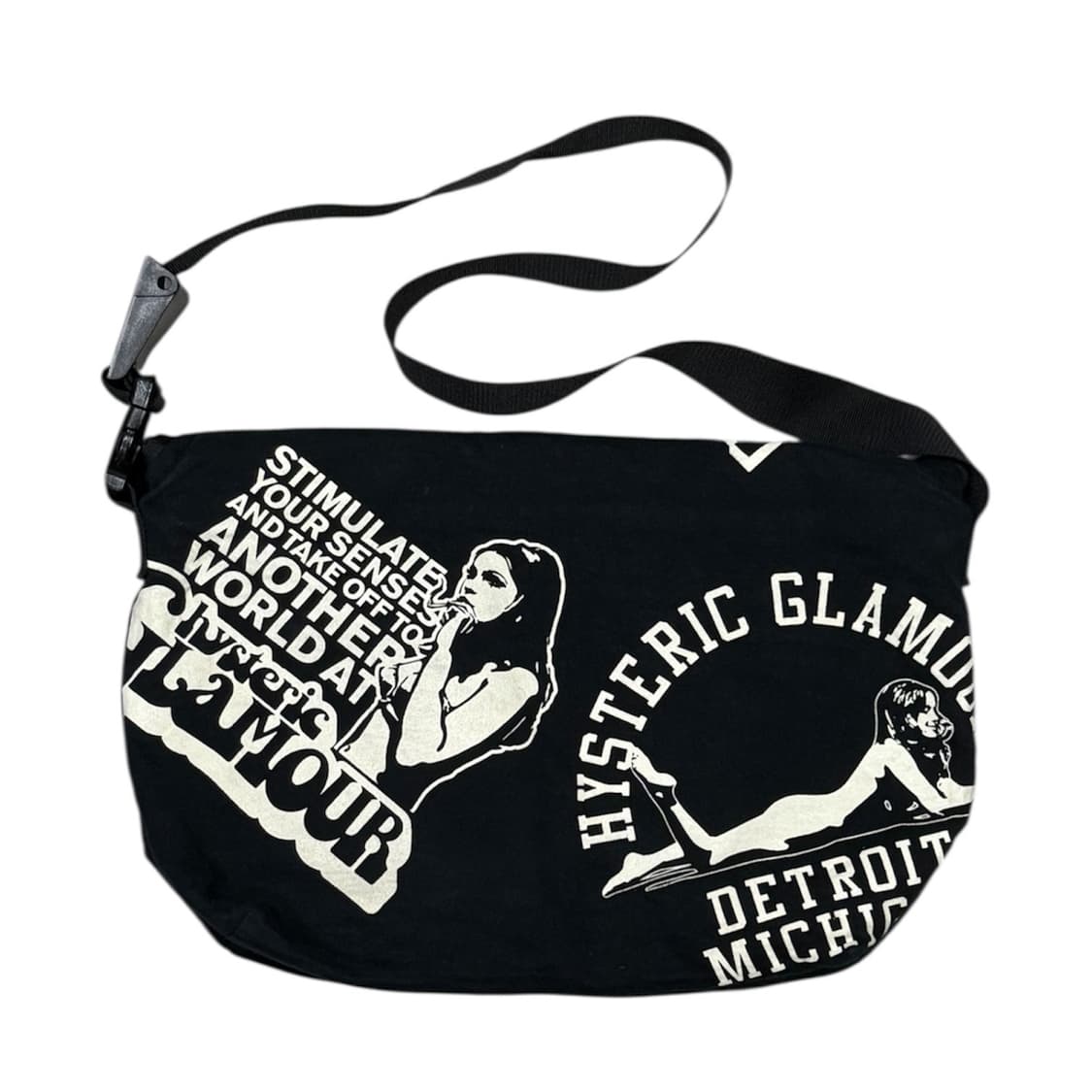 히스테릭 글래머 아이코닉 패턴 대형 숄더백 메신저백 가방 상품이미지3