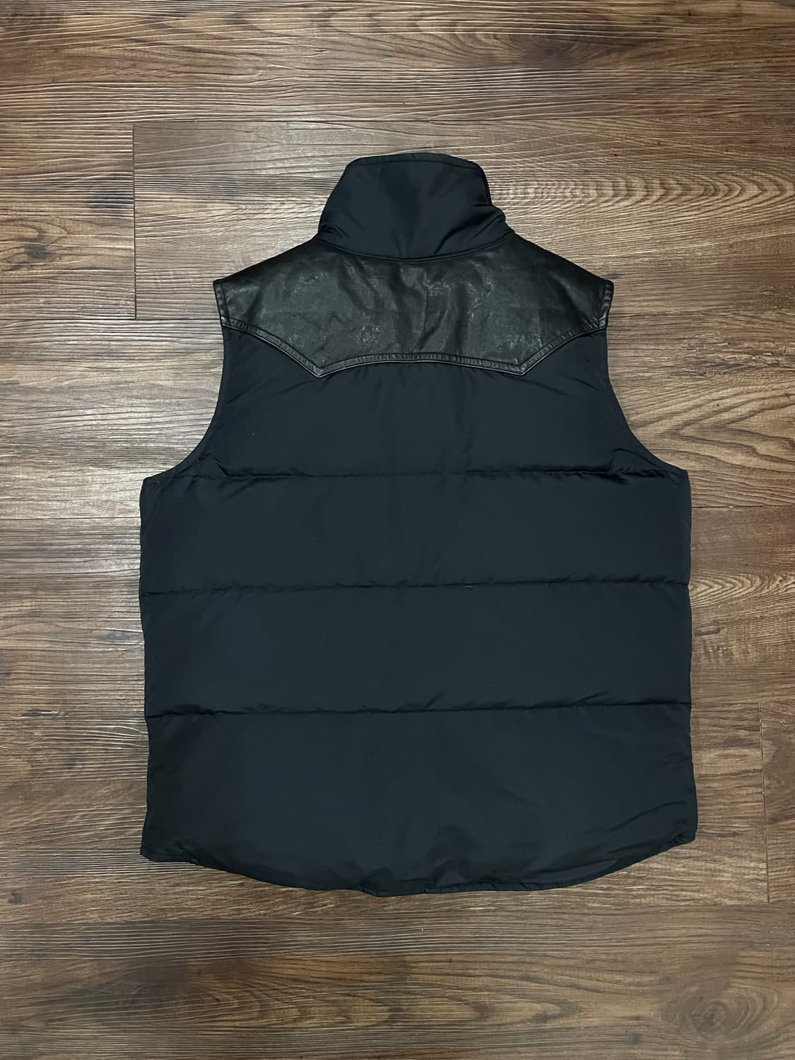 폴로 랄프로렌 소가죽 장식 구스다운 푸퍼 베스트 블랙 상품이미지10