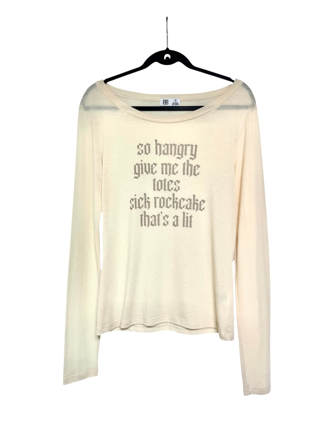 락케이크 펑크 매쉬탑 크림 상품이미지2