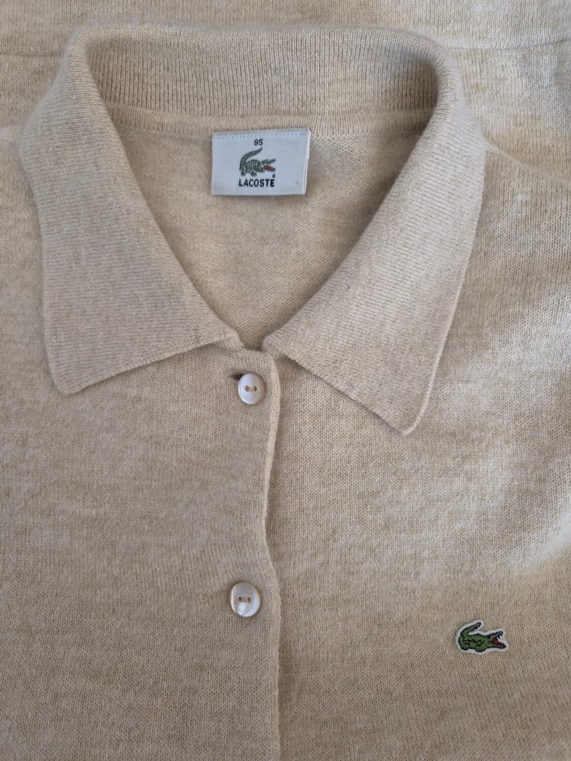 라코스테 여성 울100카라니트 M사이즈 상품이미지7