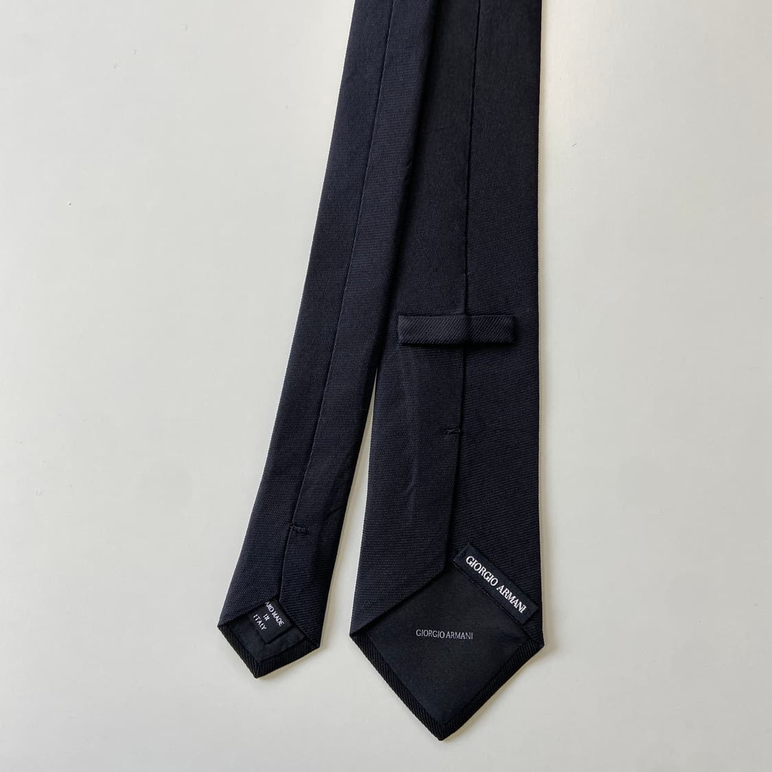 조르지오 알마니 명품 정품 블랙넥타이(ARMANI) 상품이미지3
