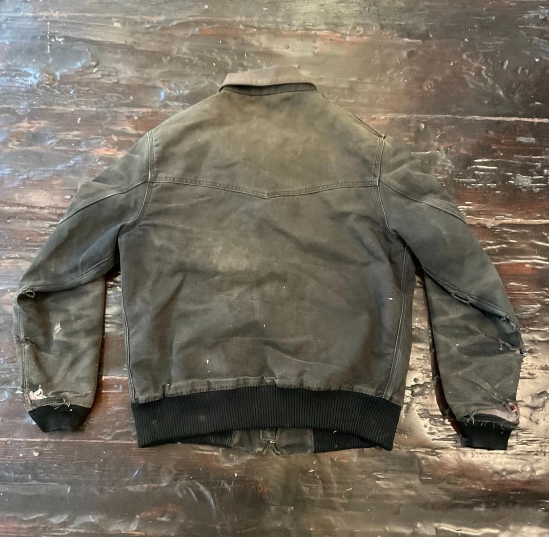 Carhartt 칼하트 빈티지 싼타페 자켓 블랙 상품이미지2