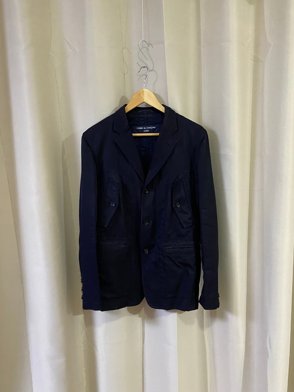 꼼데가르송 옴므 스탠드카라 블레이저 상품이미지3