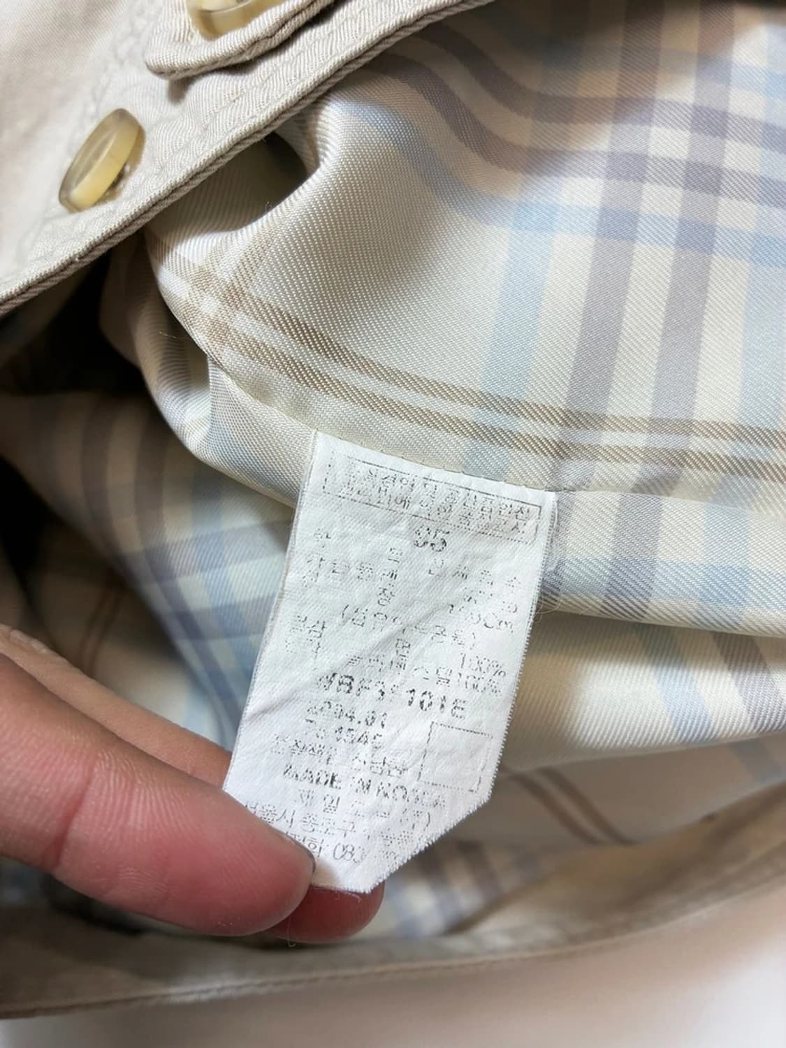 빈폴 레이디 00's 베이지 클래식 스윙톱 자켓 PN8388 상품이미지10