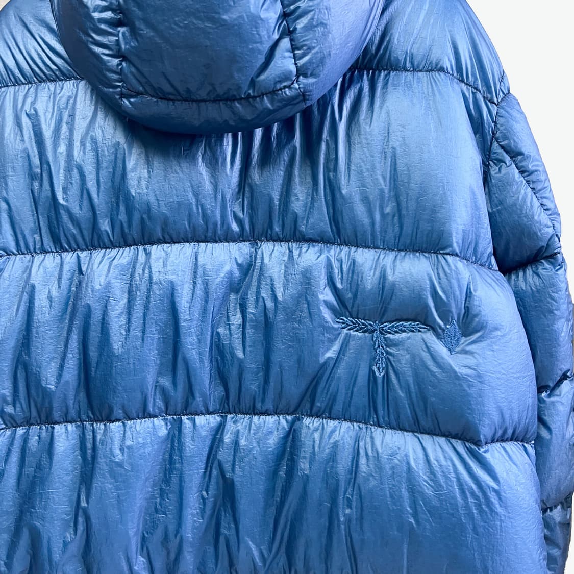 [XL] 스톤아일랜드 가먼트다잉 후드 패딩 상품이미지6