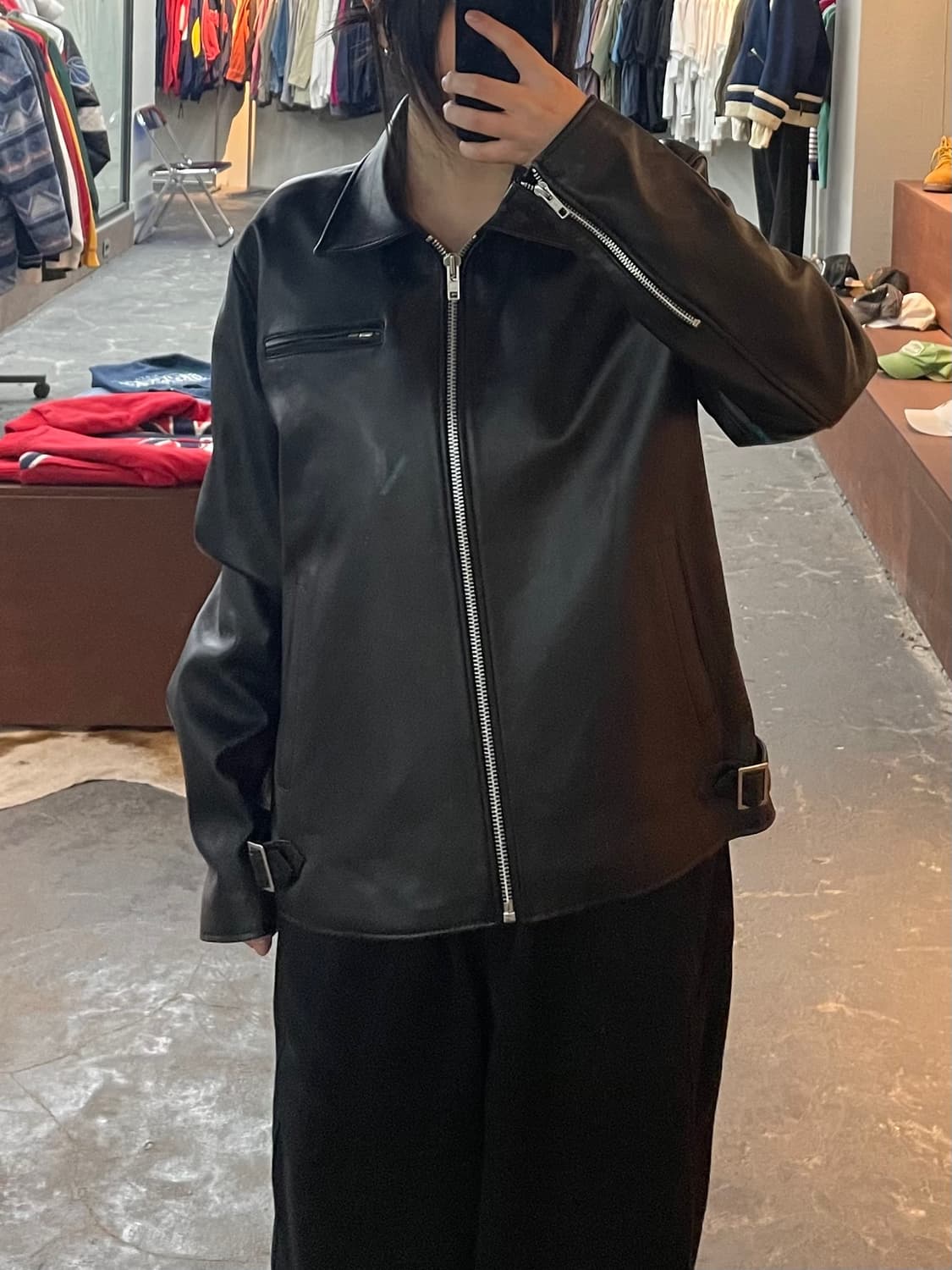 도프제이슨 램스킨 싱글자켓 H2226 상품이미지1