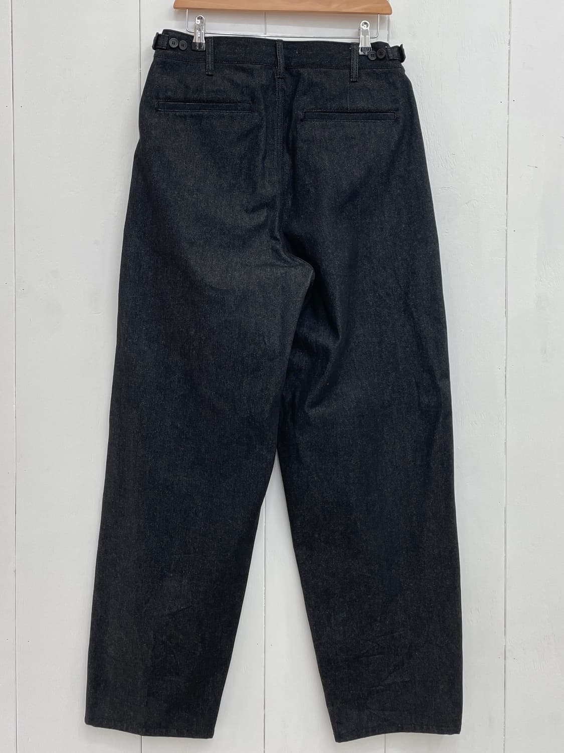 제로(XEROBNR) 원턱 와이드 생지 데님 상품이미지3