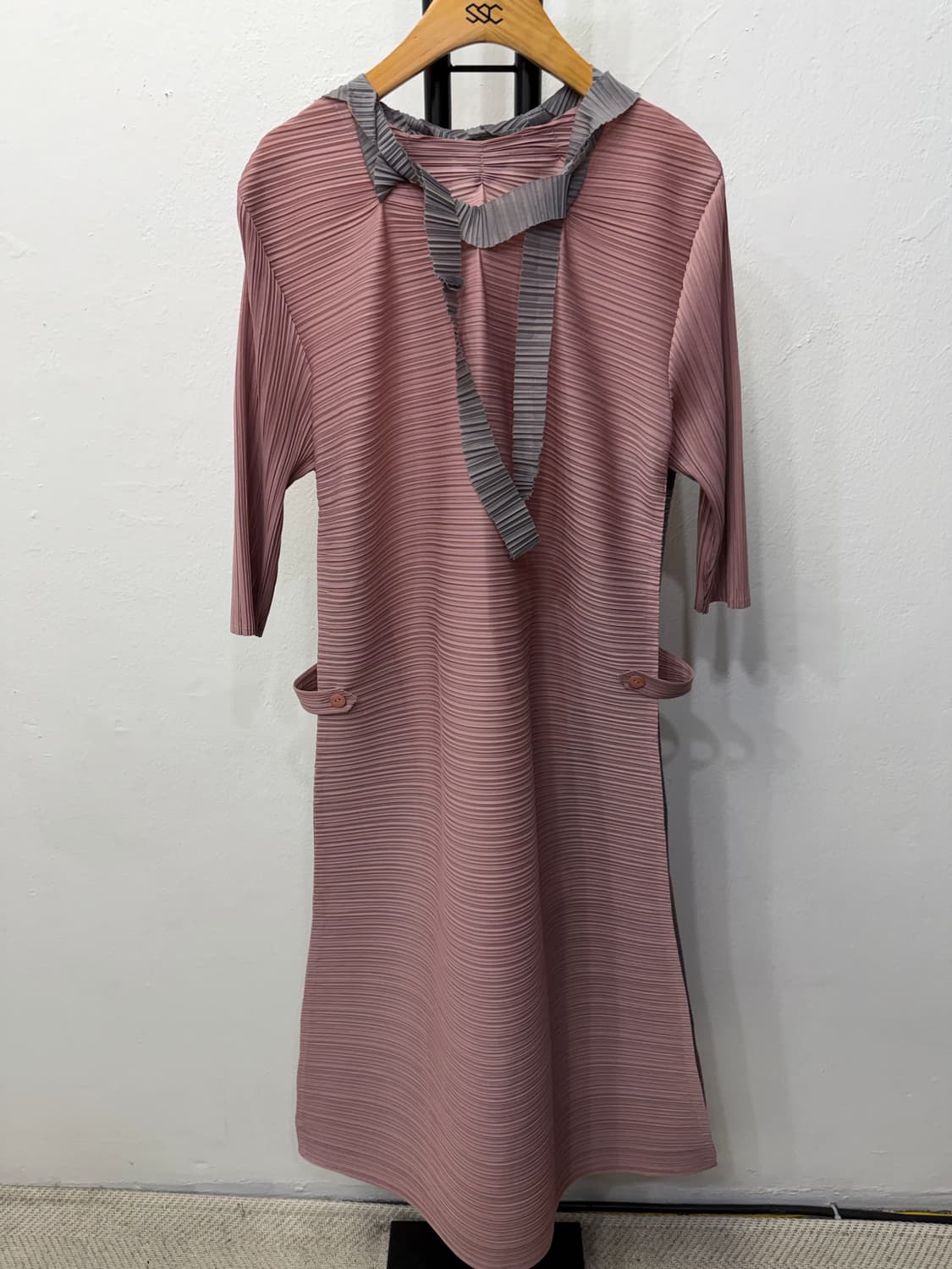 정품) 플리츠미 플리츠 긴팔 원피스 F 상품이미지1