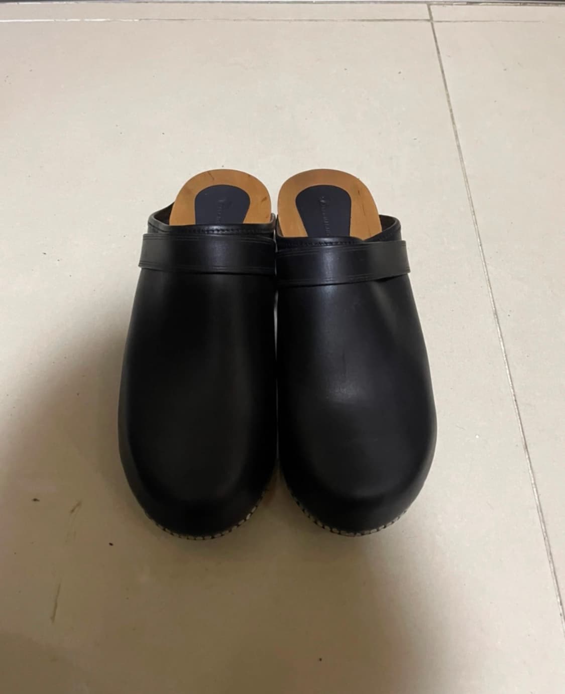 이자벨마랑 Isabel Marant 클로그 블랙 240 착용1회 상품이미지3