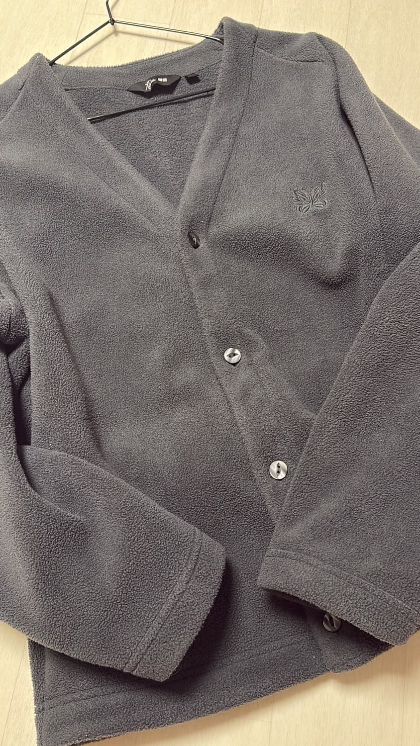 유니클로 x 니들스 콜라보 다크그레이 가디건 S 상품이미지2