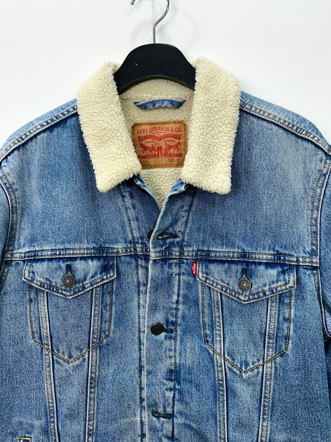 리바이스 쉐르파 트러커 자켓 L 상품이미지2